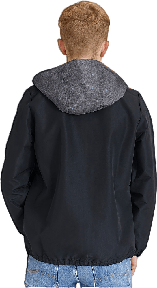 El Arnet Jnr Jacket Dark Grey Marl/black