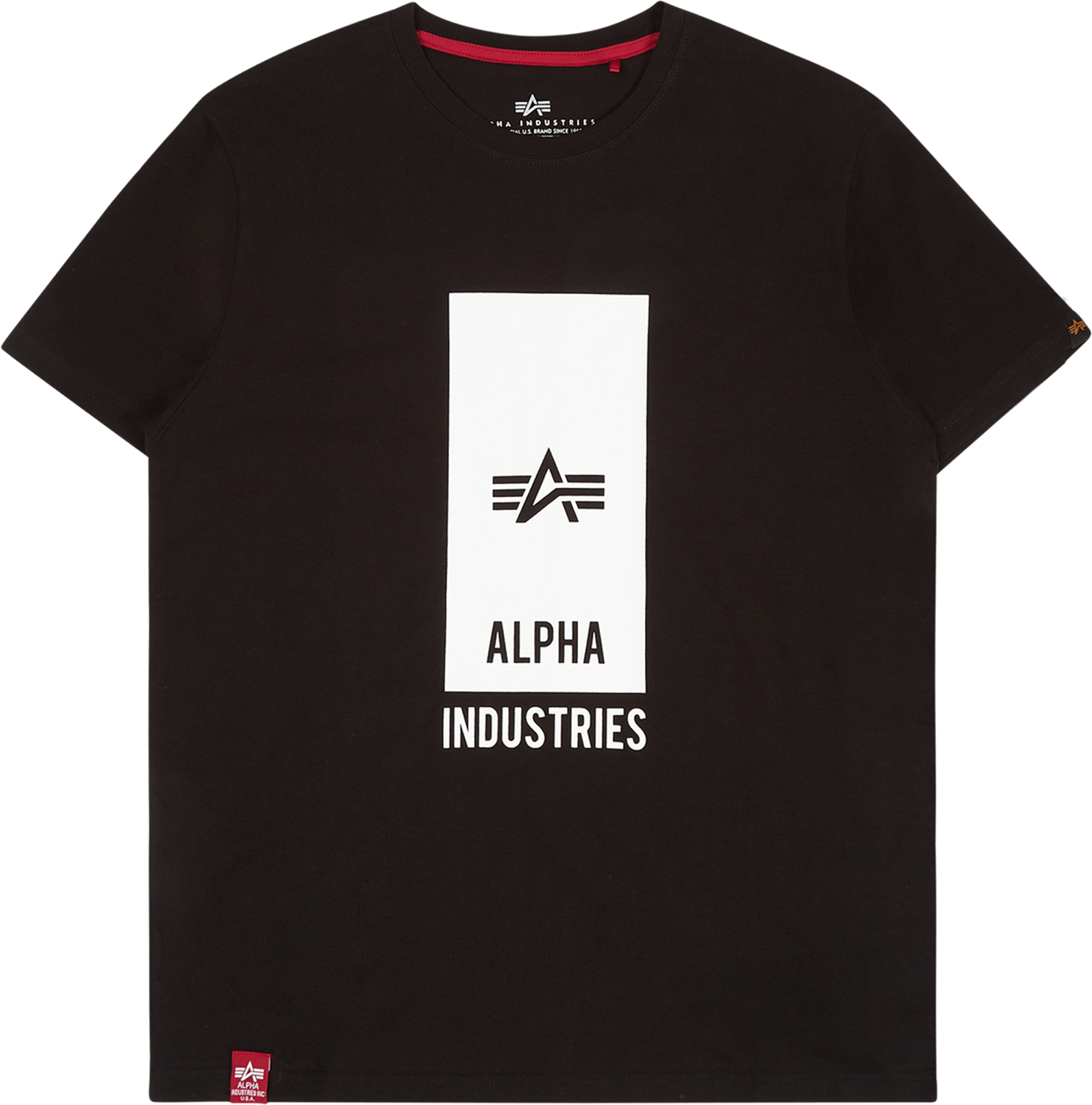 Block Logo T 03, Male, Odevy, Tričko, Čierna, L