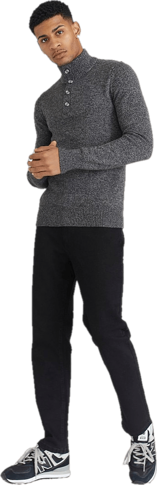 Fng Sweater, Newman Gråmelerad