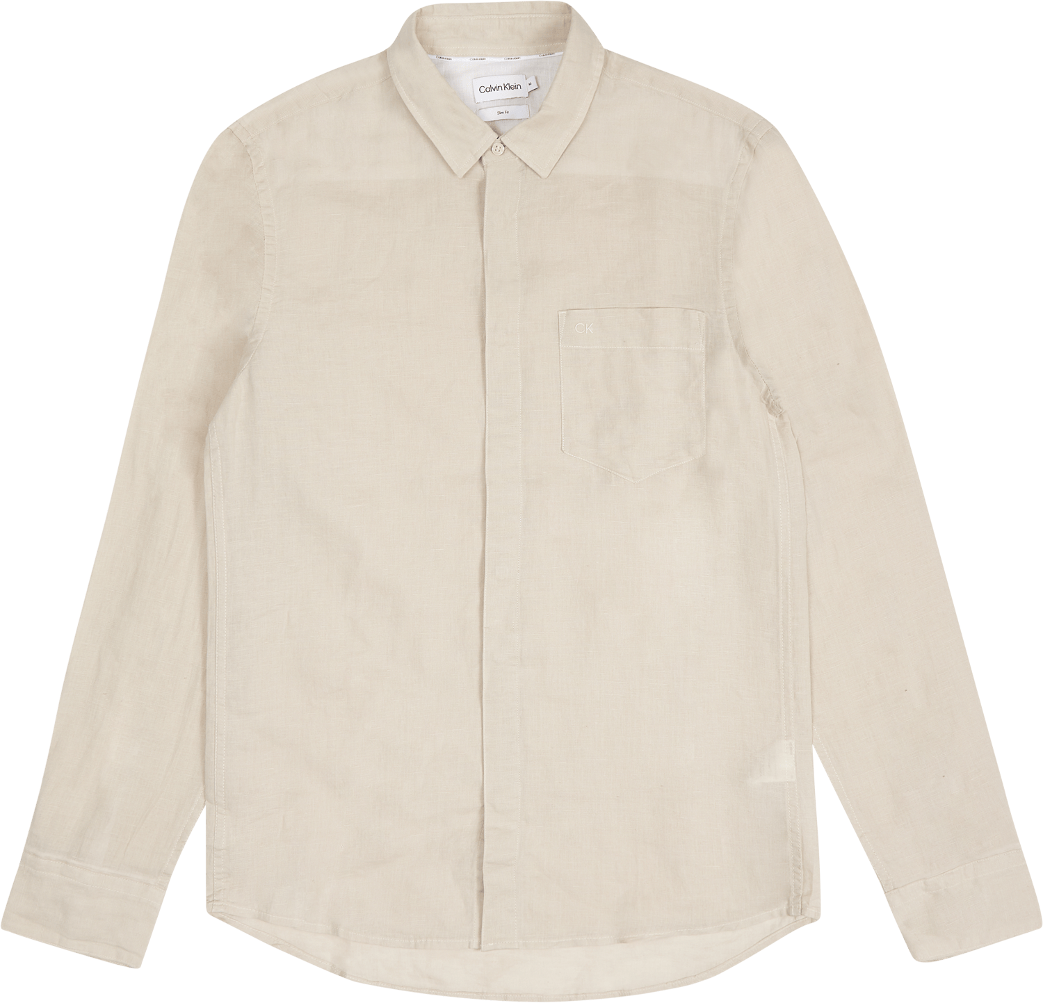 Cotton Linen Chest Pocket Shirt