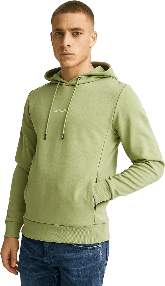 Interlock Micro Logo Hoodie Sage