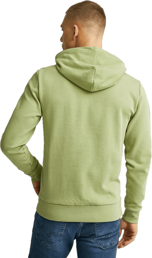 Interlock Micro Logo Hoodie Sage - Bild 2