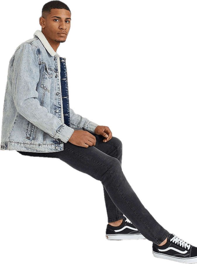 Sherpa Denim Jacket - Bild 3