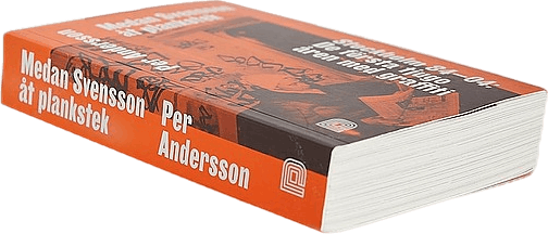 Medan Svensson Åt Plankstek: S Orange, Male, Apparatuur, Boeken, Oranje, ONESIZE