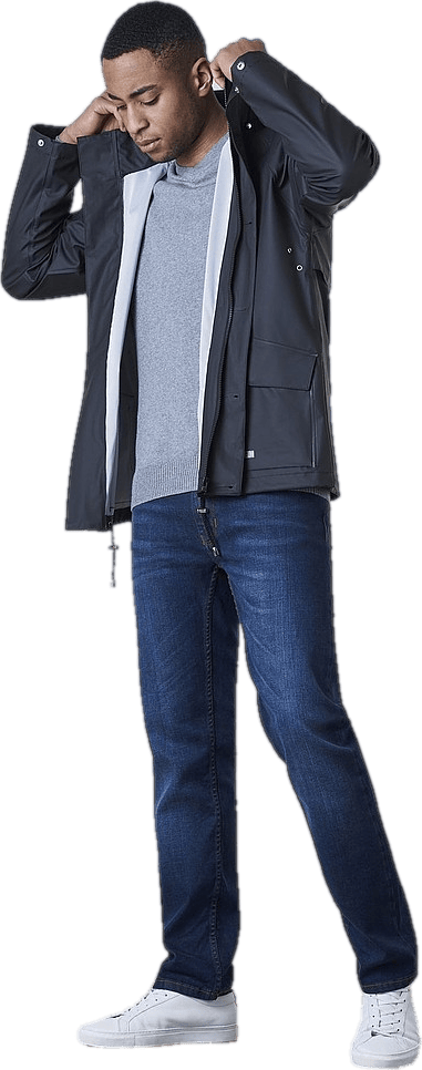 Cotton Merino V Neck Jumper Mid - Bild 5