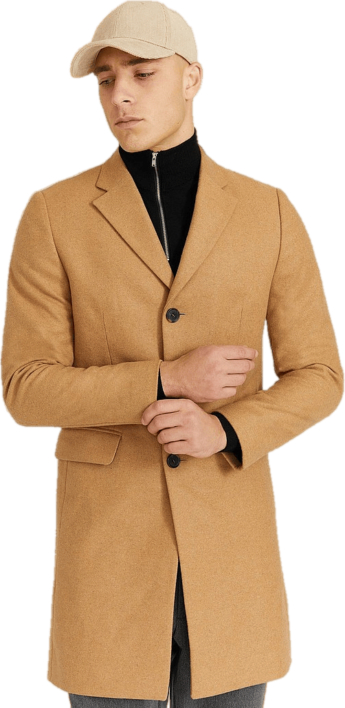 Studio Total Lambton Wool Coat Camel