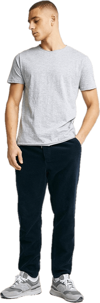 Raw Tee Gråmelange - Bild 3