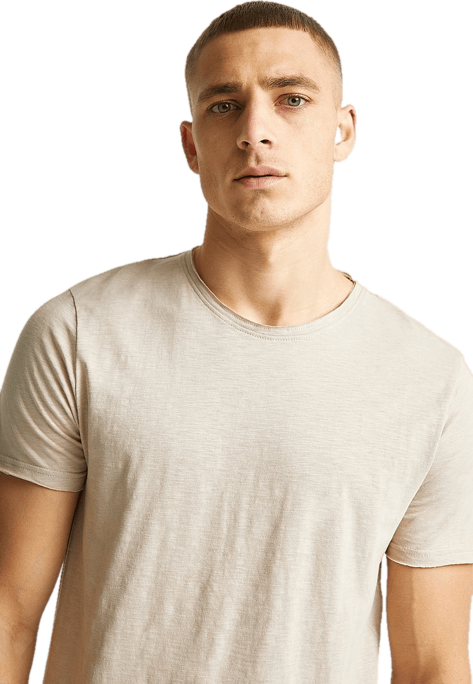 Raw Tee Greige