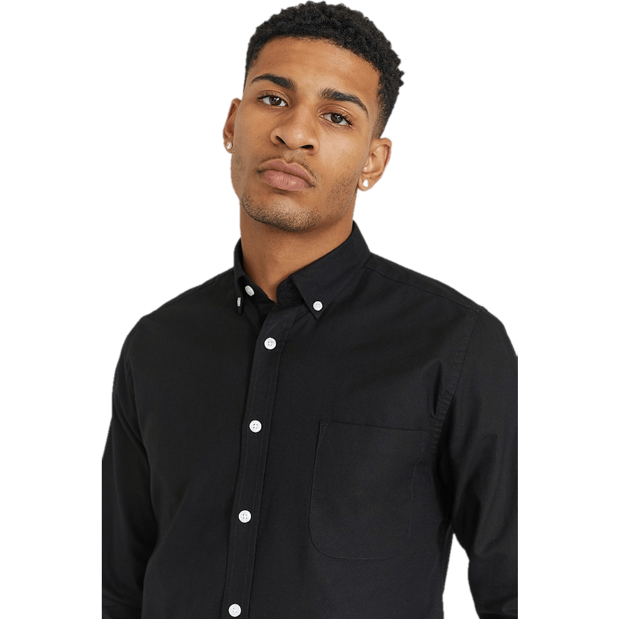Melker Oxford Shirt Black