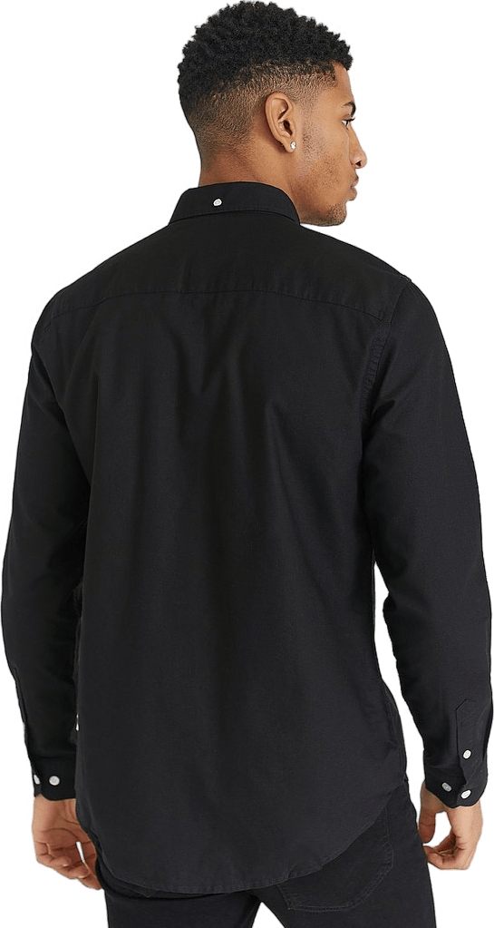 Melker Oxford Shirt Black - Bild 2