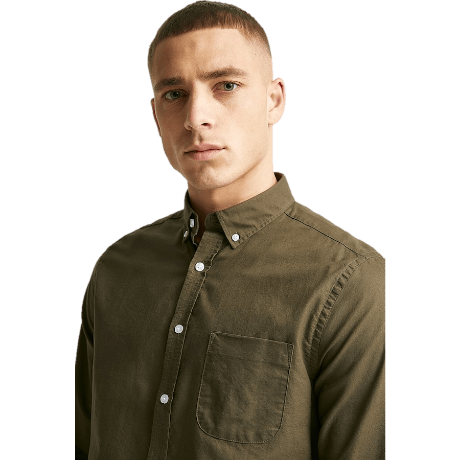 Melker Oxford Shirt Olive