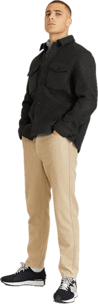 John Cable Roll Neck Greymelange - Bild 2