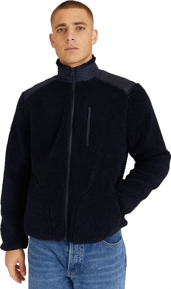 Studio Total Studio Total Contrast Pile Jacket, Male, Kläder, jackor, tröjor, XL