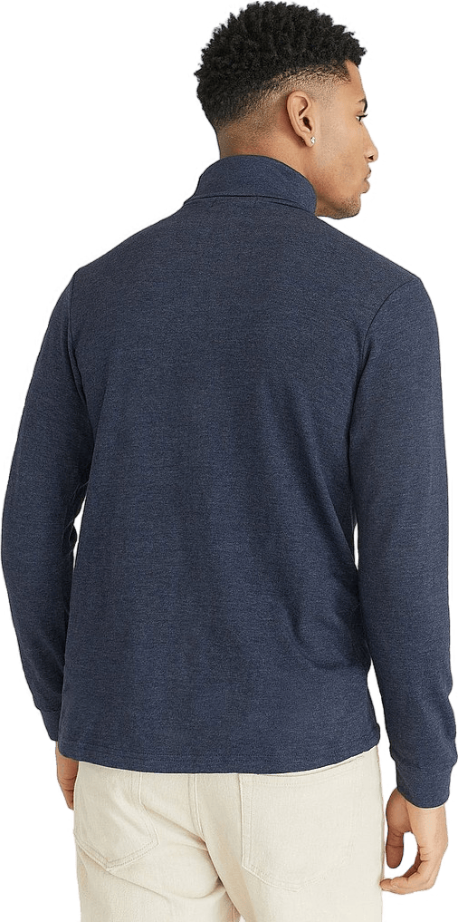 Roll Neck Navymelange - Bild 2
