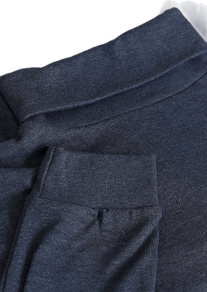 Roll Neck Navymelange - Bild 4