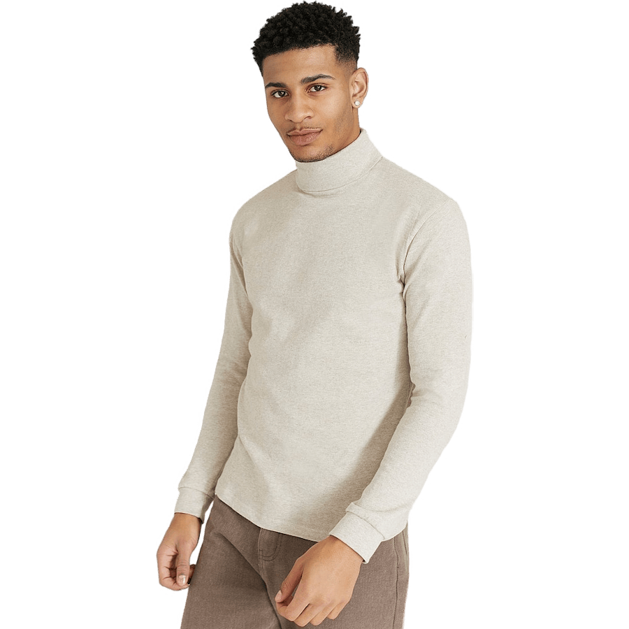 Roll Neck Beigemelange