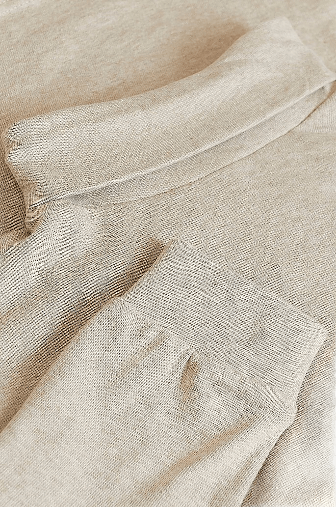 Roll Neck Beigemelange - Bild 3