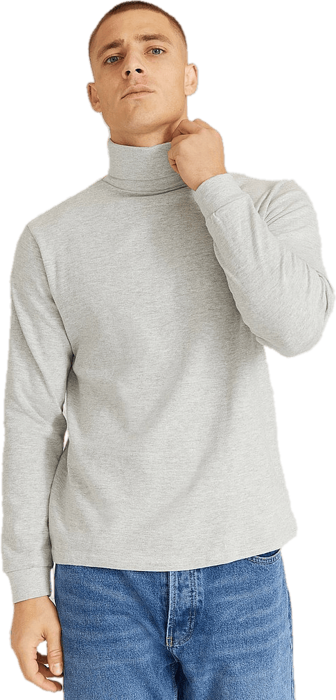 Roll Neck Greymelange