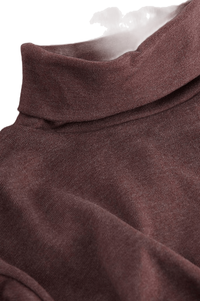 Roll Neck Wineredmelange