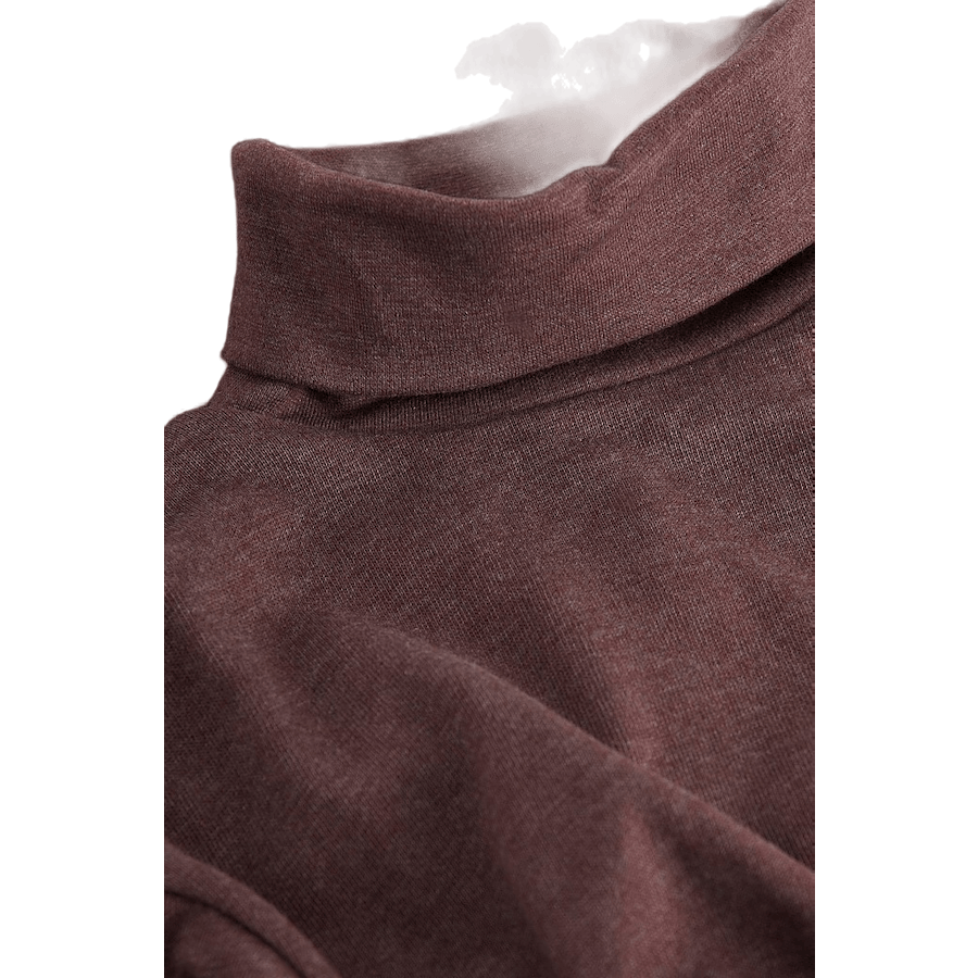 Roll Neck Wineredmelange
