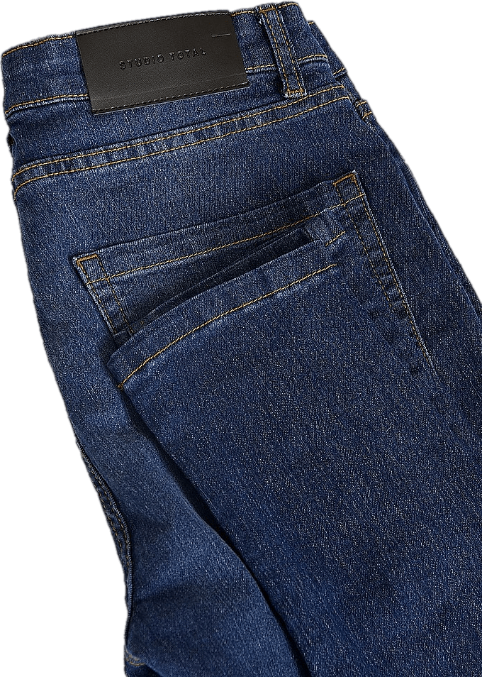 Super Skinny Jeans Mid Blue - Bild 4