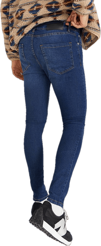 Super Skinny Jeans Mid Blue - Bild 7