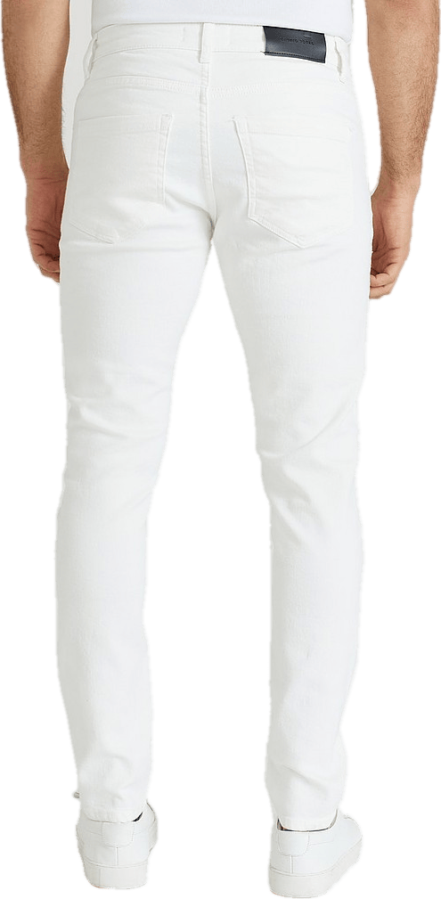 Slim Fit Jeans Off White - Bild 2