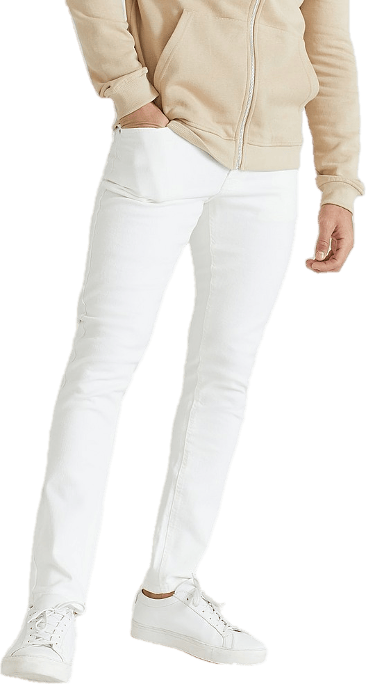 Slim Fit Jeans Off White - Bild 5
