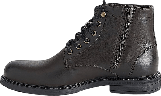 Lace Boot Brown Leather