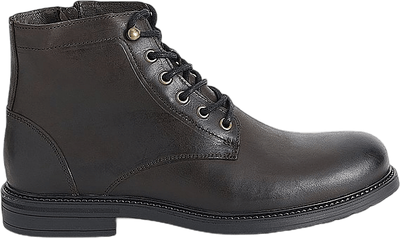 Lace Boot Brown Leather - Bild 6