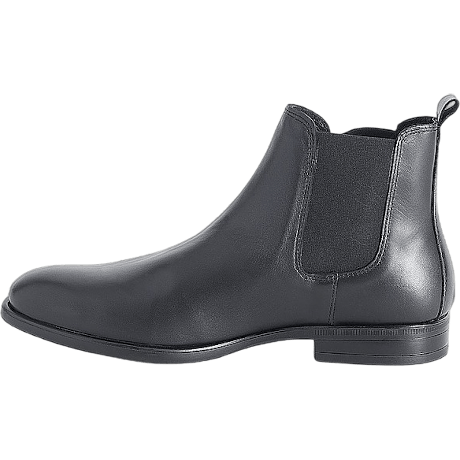 Clean Chelsea Boot Black Leather