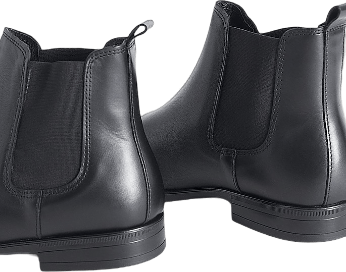 Clean Chelsea Boot Black Leather - Bild 4