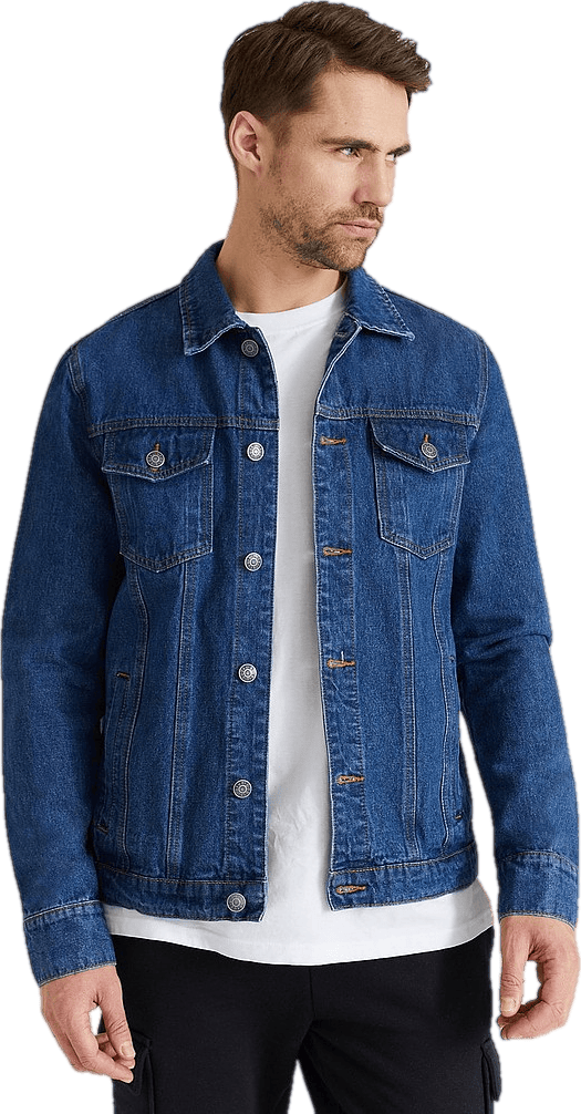 Favourite Denim Jacket Mid Blue Wash - Bild 6