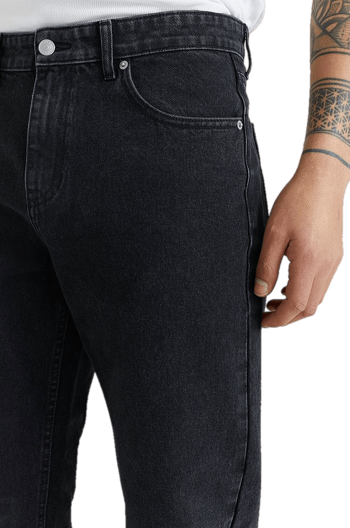 Studio Total Studio Total Regular Tapered Jeans, Male, Klær, Bottoms, jeans, Svart, W34