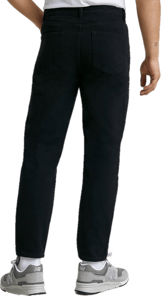 Regular Tapered Twill Black - Bild 3