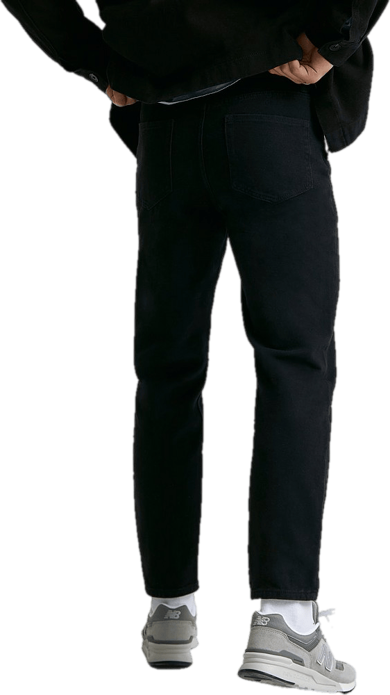 Regular Tapered Twill Black - Bild 5