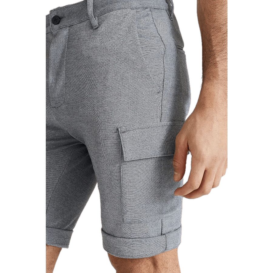 Soft Cargo Shorts Grey