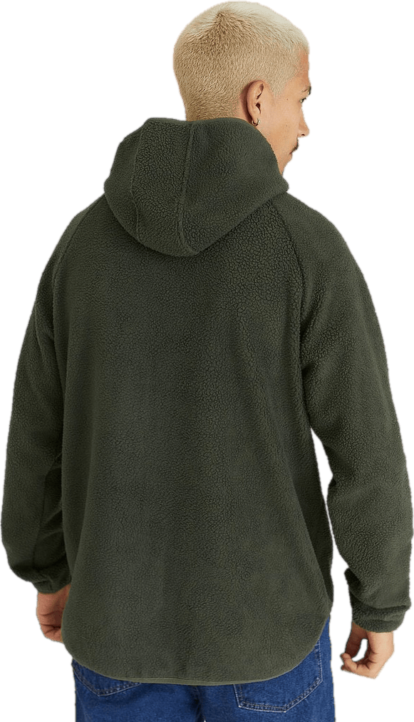 Soft Pile Zip Hood Green - Bild 2
