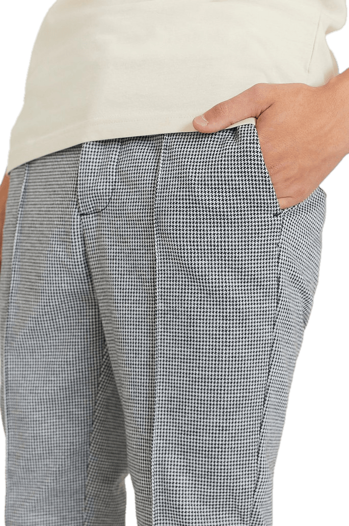 Soft Skinny Trousers Black/white