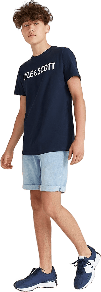 Slim Fit Shorts Vintage Light Blue - Bild 4