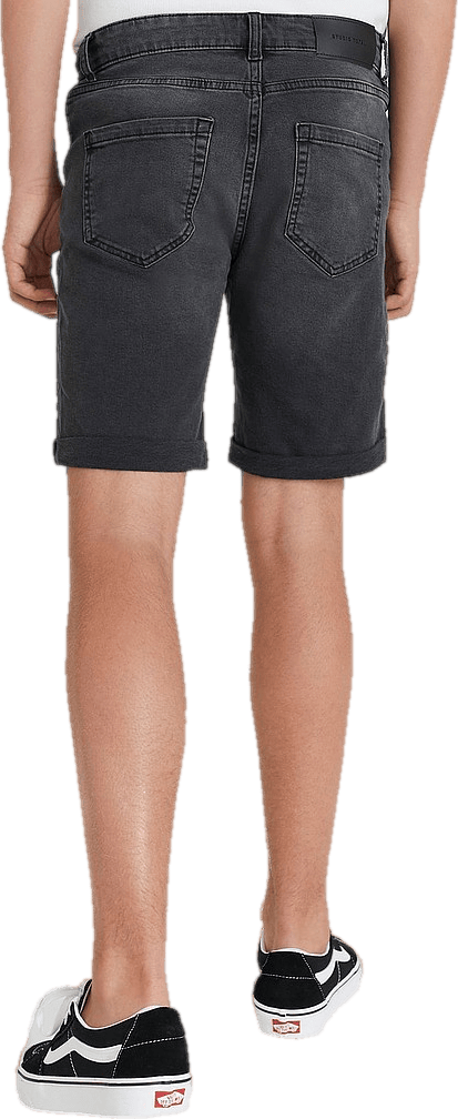 Slim Fit Shorts Black Wash