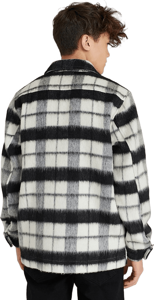 Checked Overshirt Black/white - Bild 2