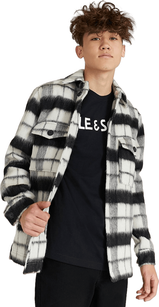 Checked Overshirt Black/white - Bild 5