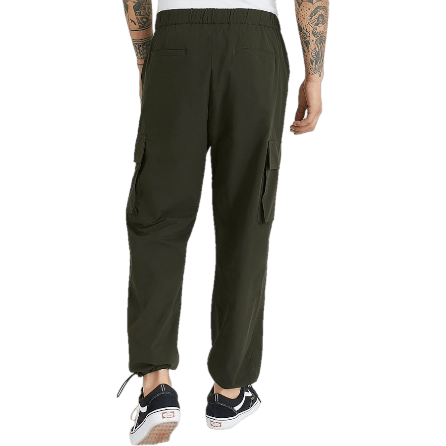 Loose Nylon Pant Dark Army