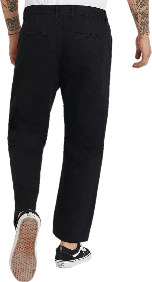 Regular Straight Cropped Black - Bild 2