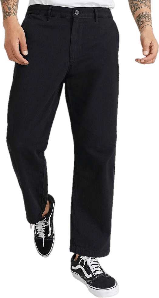 Regular Straight Cropped Black - Bild 4