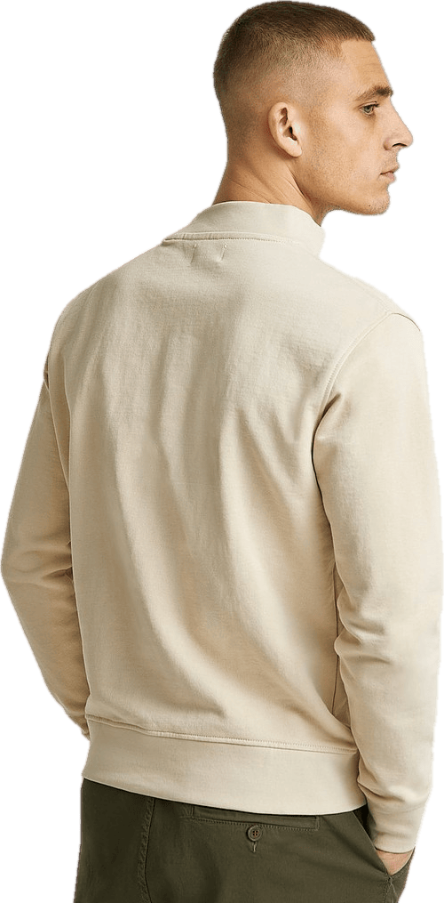 Wide Rib Sweatshirt Ecru - Bild 2