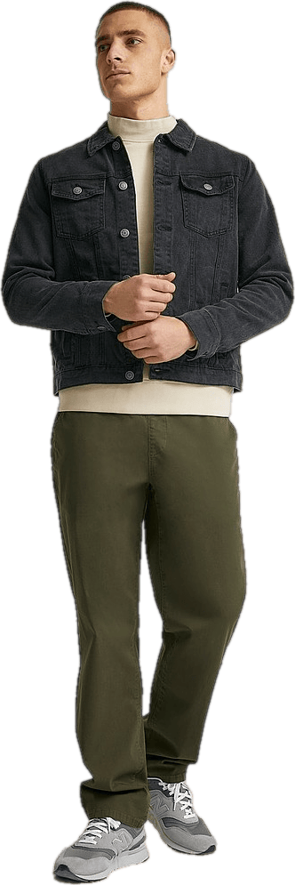 Wide Rib Sweatshirt Ecru - Bild 3