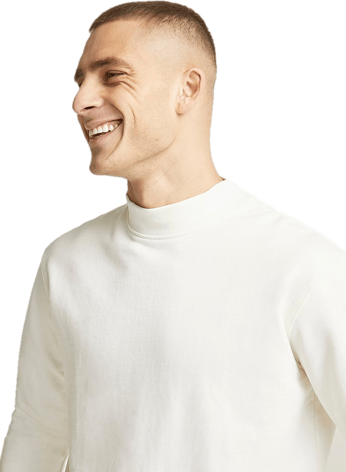 Wide Rib Sweatshirt Eggshell - Bild 5