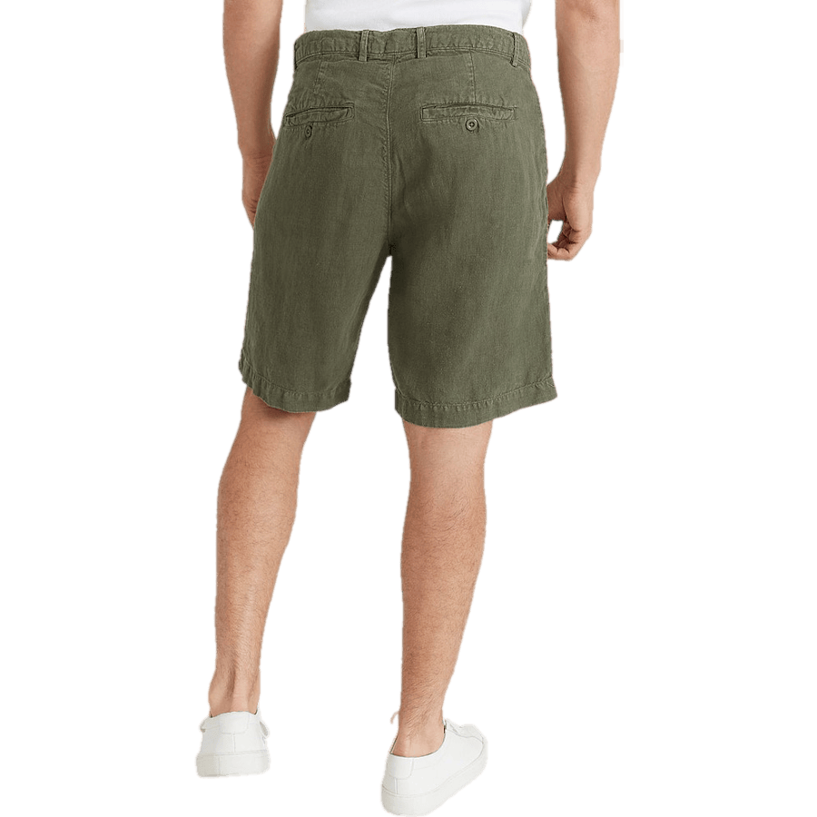 Linen Shorts Army